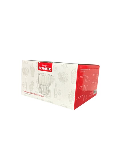 Borosilikat Trinkglas 270 ml