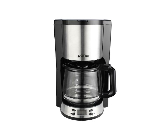 Kaffeemaschine 1,5 L mit Timer, SCHÄFER