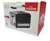 Toaster Retro 2 Scheiben 850 Watt schwarz silber