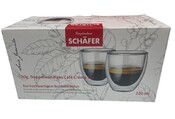 2tlg. Doppelwandiges Cafe  Creme Set 220ml