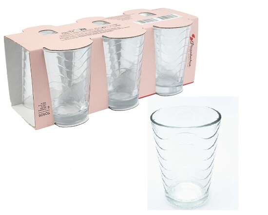 6er Wasserglas TOROS 205cc (52644)1004532 