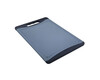 Schneidebrett 25 x 15 cm grau schwarz