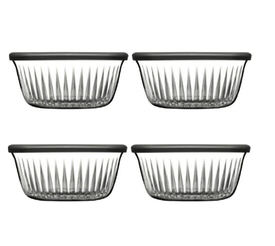 4er Frezya Schale Mit Deckel groß 330cc (530156)1206507