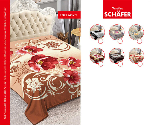 Softflausch Doppeldecke 200X240cm