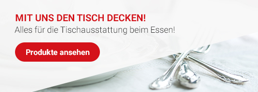 mit uns den Tisch decken