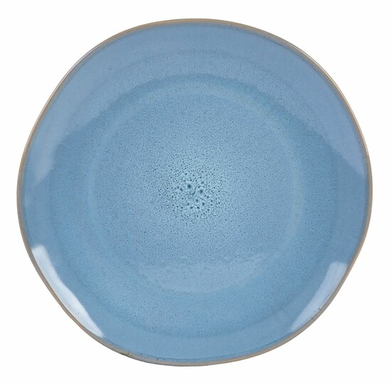 Essteller Ø 27 cm Serie Alythia Organic Blau