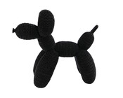 Dekofigur Pudel schwarz 17,5 cm Chang