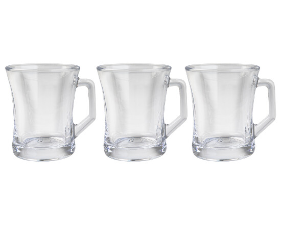 3er Teeglas grosse 230ml  mit Grift Mola