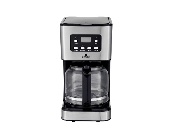 Kaffeemaschine digital 1,5 Liter mit Edelstahlfront 