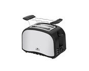 Toaster 2-Scheiben Edelstahl 800 Watt