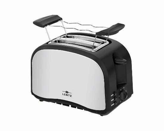 Toaster 2 Scheiben 800 Watt Edelstahl