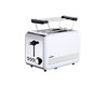 Toaster Retro 2 Scheiben 850 Watt weiß silber