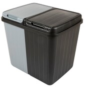 Mülleimer Duo-bin 2x40L