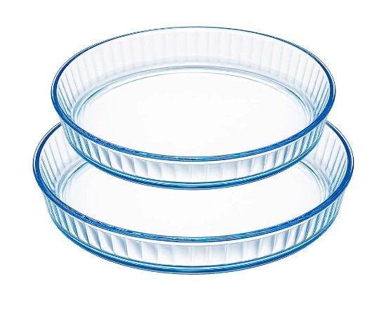 2er Set  Auflaufform rund 1750cc / 2680cc