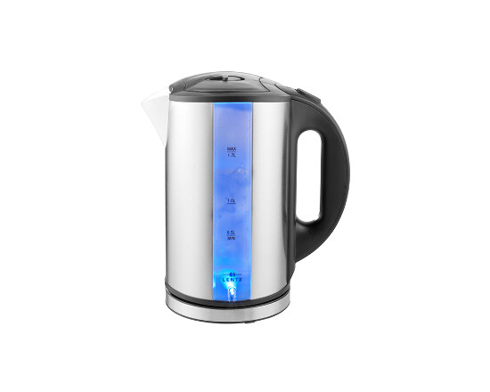 Wasserkocher 1,7 Liter, Doppelwandig LED