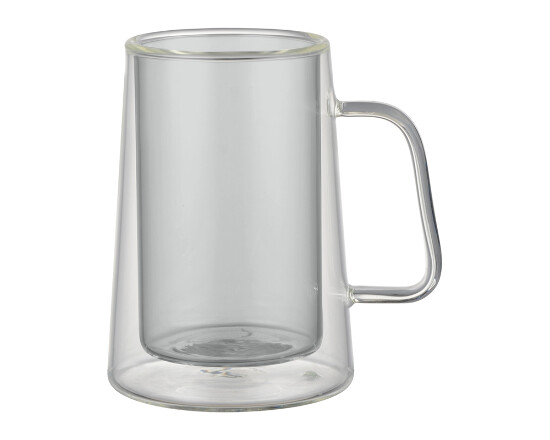 4tlg Kaffeetasse Doppelwand  200 ml anthrazit