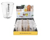 Mini Messbecher Sodalime Glas 40 ml
