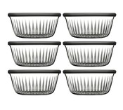 6er Frezya Schale Mit Deckel klein 175cc  (530146)1206506