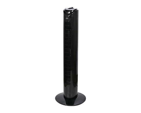 Turmventilator schwarz 81cm 32"