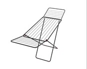 Wäscheständer 18 Meter schwarz