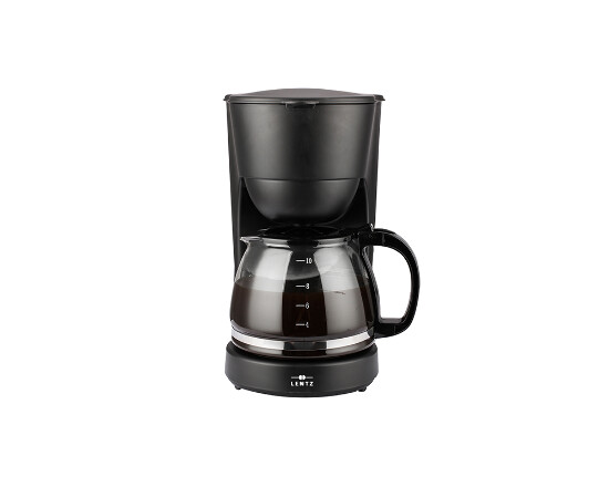 Kaffeemaschine 1,25 Liter 750 Watt schwarz