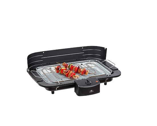 Tischgrill 2200 Watt schwarz