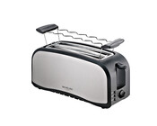 Toaster 4-Scheiben 1400 Watt Edelstahl schwarz