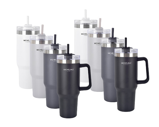 Isolierbecher Classic 1,2 l weiß, blau, grau, schwarz 