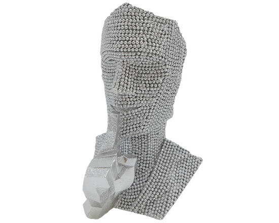 Dekofigur Torso silber 19,5 cm Fred