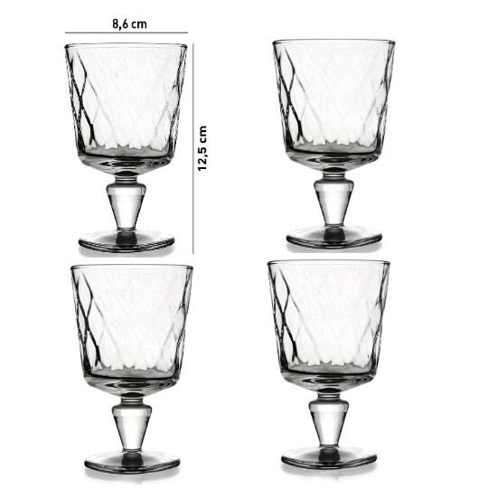 4er Cocktailglas LEAFY 