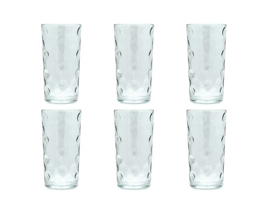 6er Wasserglas Longdrink SPACE 265cc