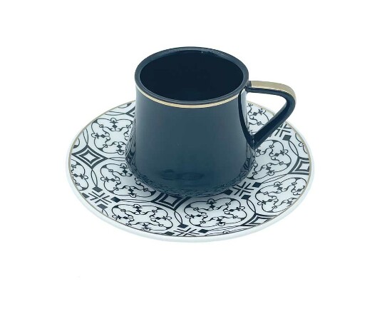 12tlg. Kaffee-Set Serie Chalisa Schwarz